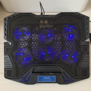 【ノートPC冷却パッド】電源ONの状態